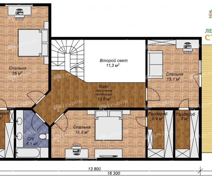 КАРКАСНЫЙ ДОМ КОСМОПОЛИТ планировка 2