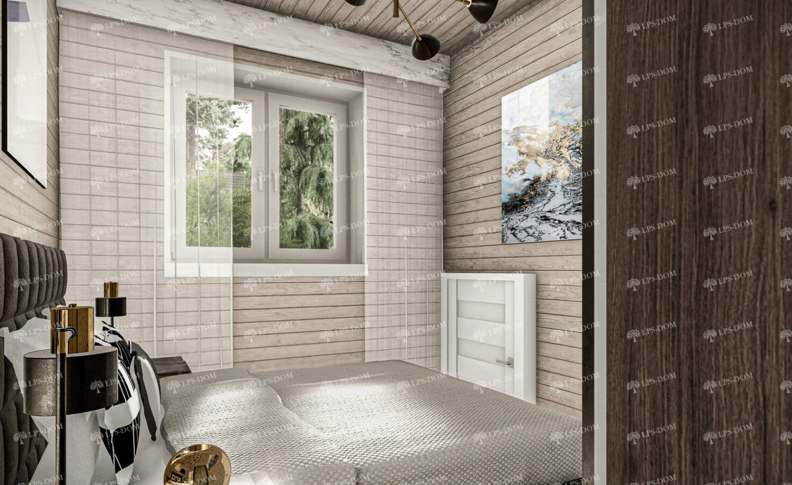 КАРКАСНЫЙ ДОМ ИТАЛЬЯНЕЦ фото интерьера 5