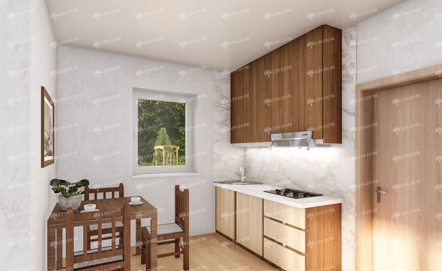 КАРКАСНЫЙ ДОМ МАРЕНГО фото интерьера 3