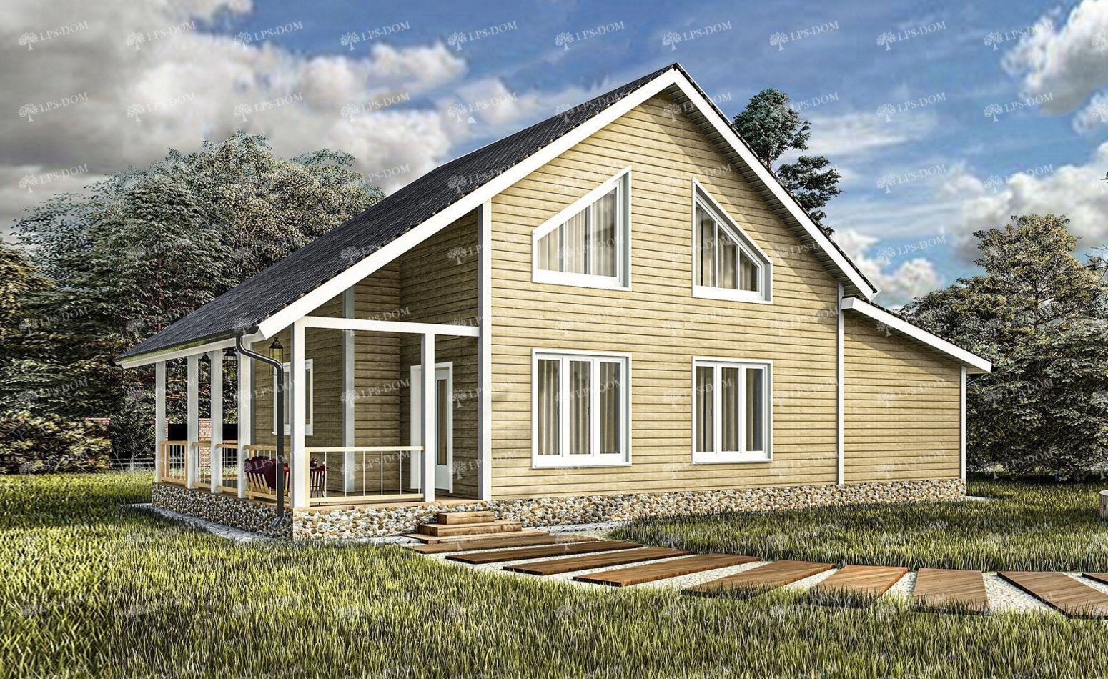 КАРКАСНЫЙ ДОМ ЛАМАНТЕН фото 11