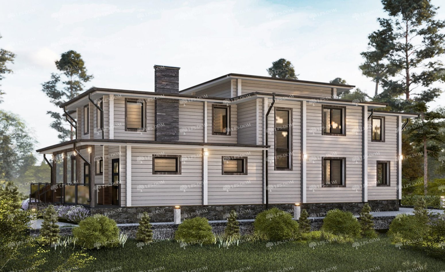 ДОМ ИЗ КЛЕЕНОГО БРУСА БРАНДЕНБУРГ фото 3