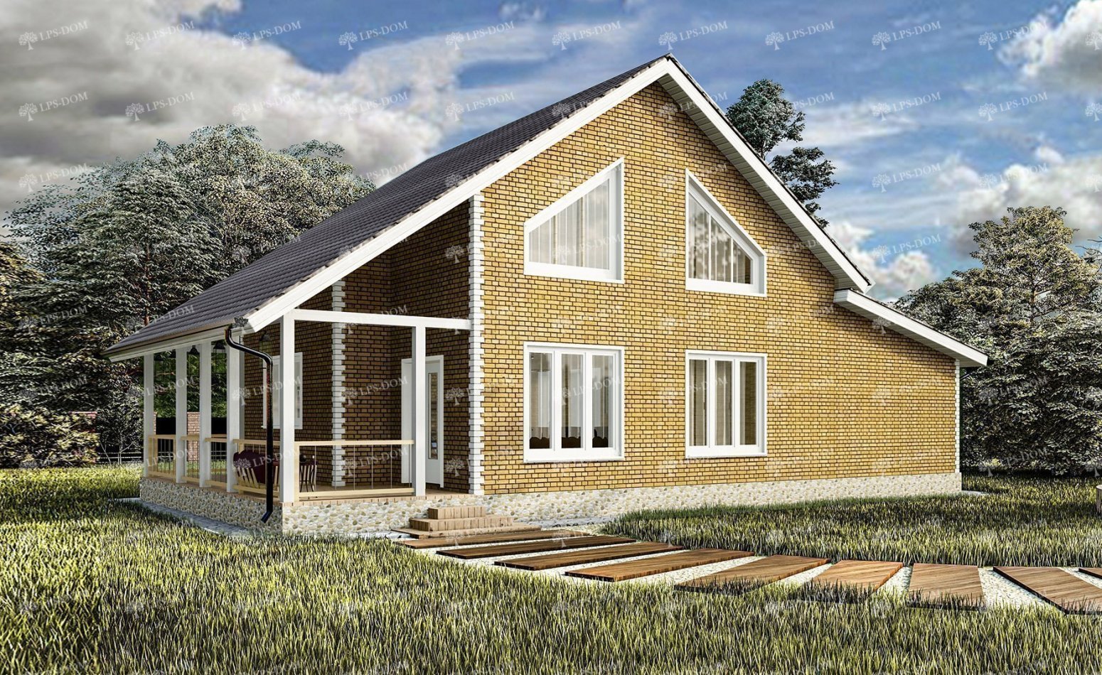 КАРКАСНЫЙ ДОМ ЛАМАНТЕН фото 14