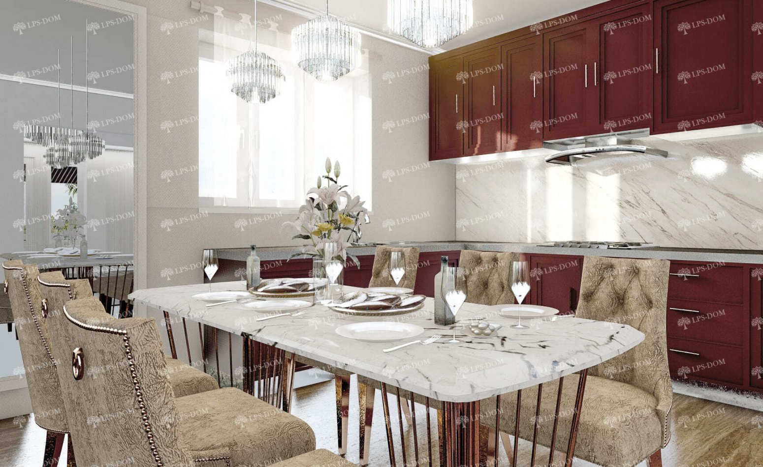 КАРКАСНЫЙ ДОМ ВАТЕРЛОО фото интерьера 5