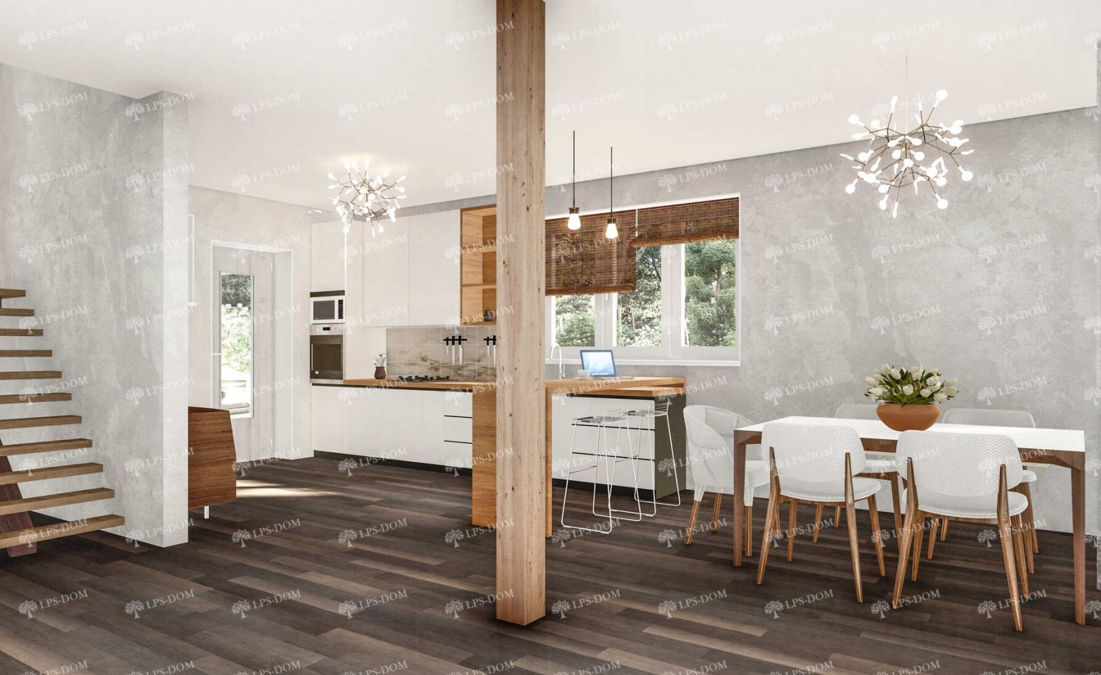 КАРКАСНЫЙ ДОМ АНДАЛУСИЯ фото интерьера 5