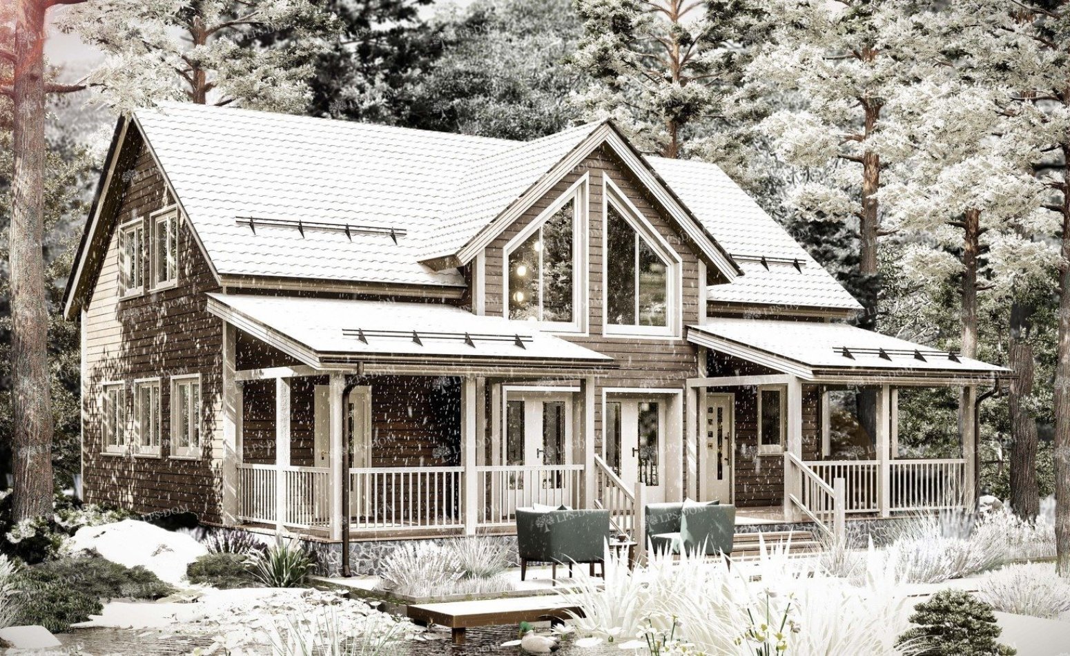 КАРКАСНЫЙ ДОМ ПЕРУДЖА фото 10