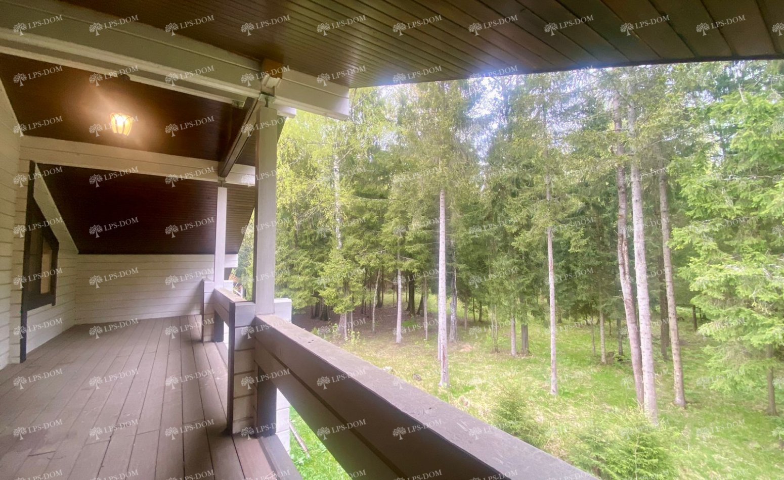 ДОМ ИЗ КЛЕЕНОГО БРУСА С УЧАСТКОМ У ЛЕСА С БАССЕЙНОМ фото 11