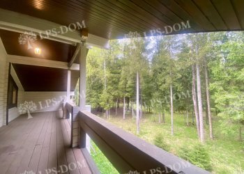 ДОМ ИЗ КЛЕЕНОГО БРУСА С УЧАСТКОМ У ЛЕСА С БАССЕЙНОМ фото 11