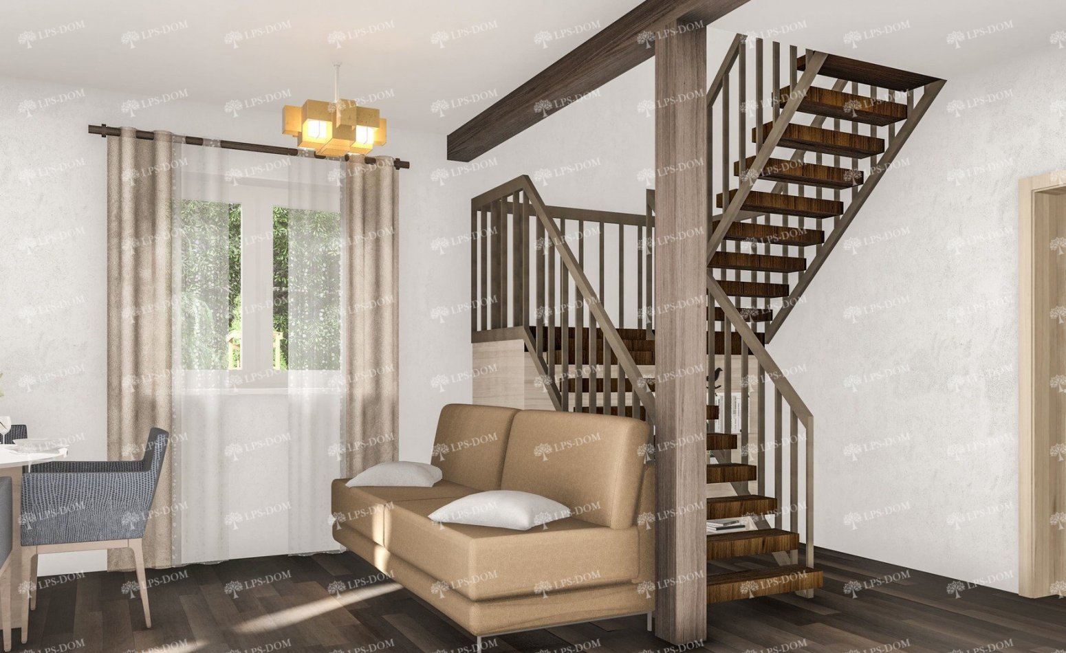 КАРКАСНЫЙ ДОМ БОЛЬЦАНО фото интерьера 3