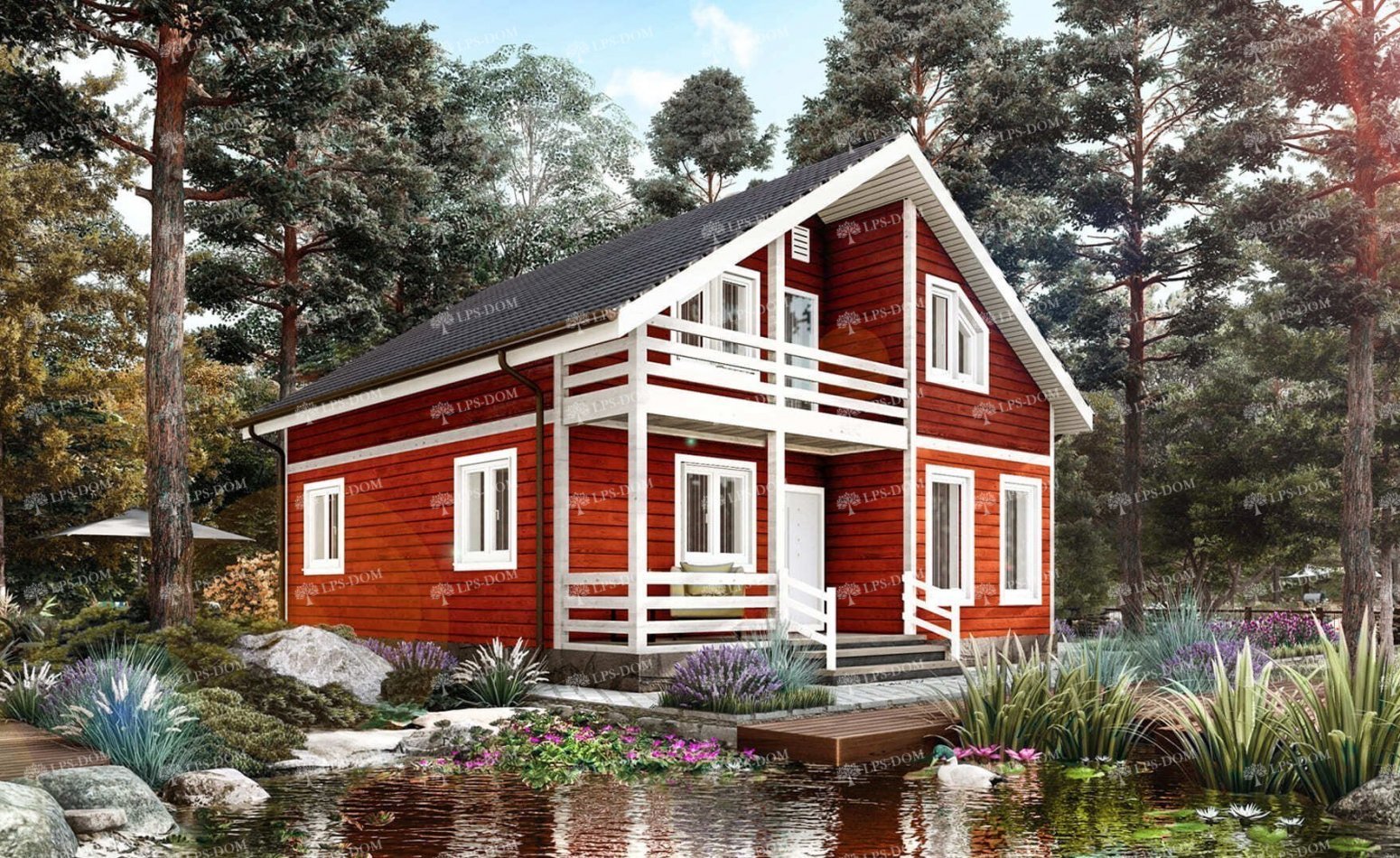 КАРКАСНЫЙ ДОМ ИТАЛЬЯНЕЦ фото 2