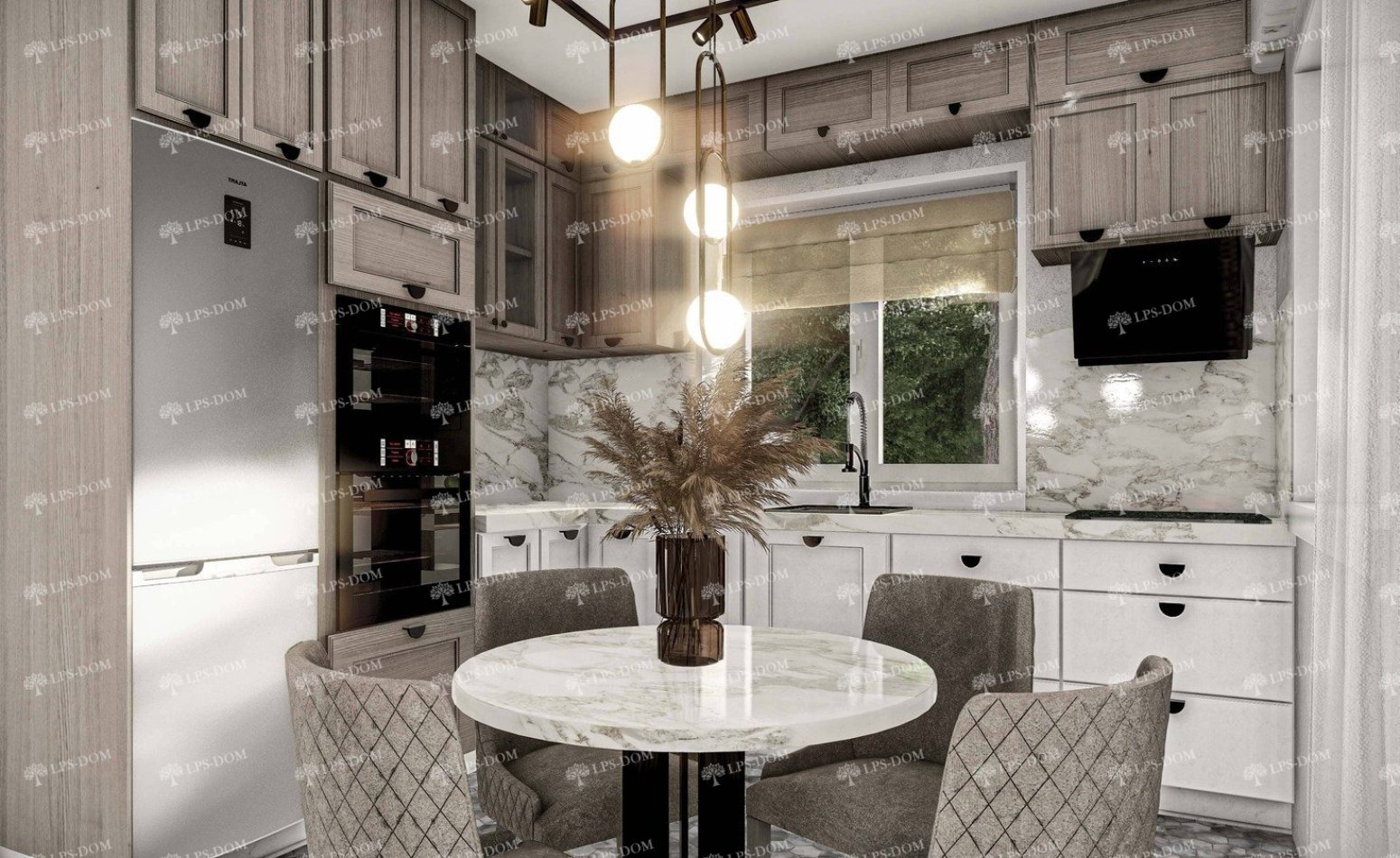 КАРКАСНЫЙ ДОМ ФЛОРЕНЦИЯ фото интерьера 9