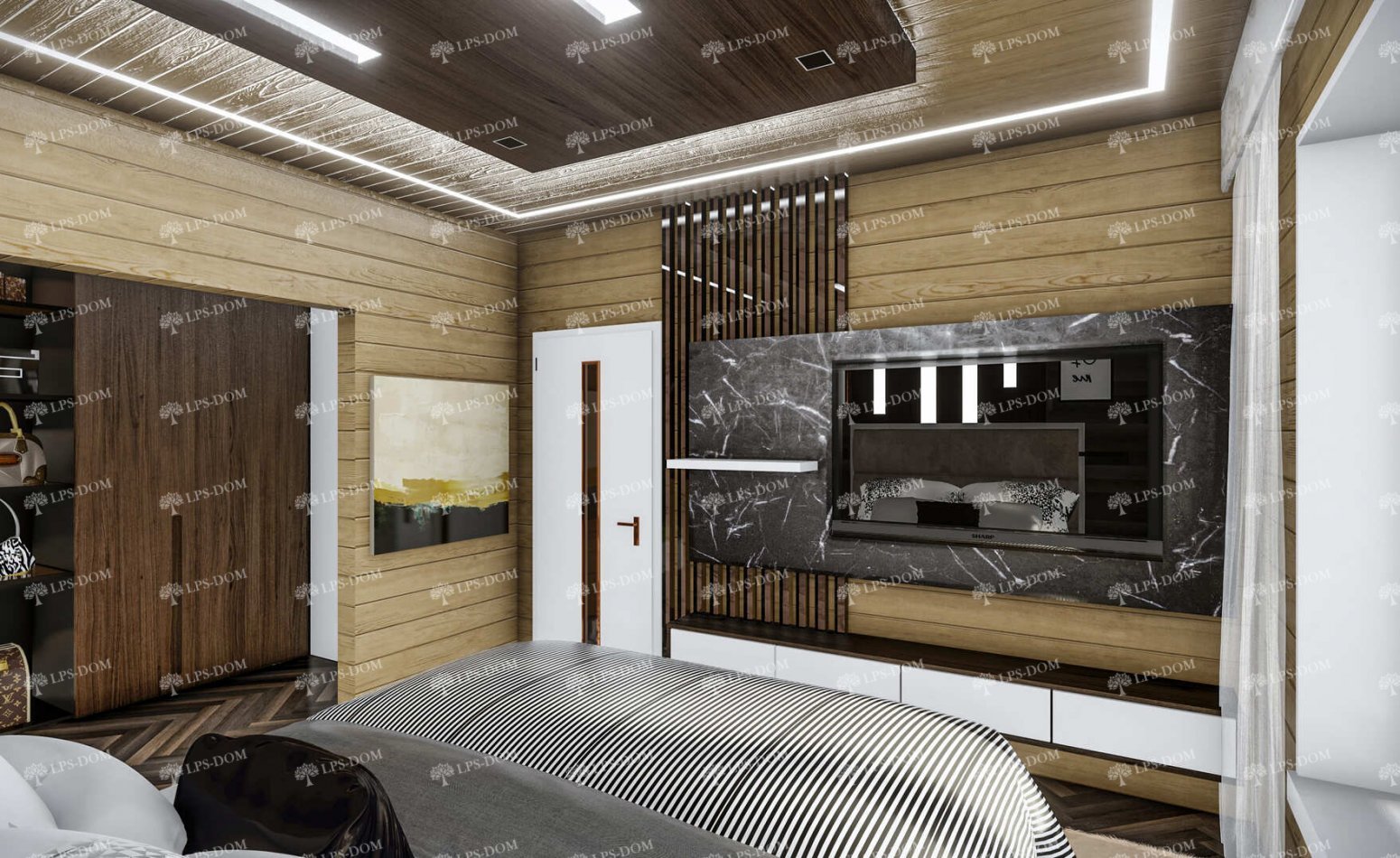 КАРКАСНЫЙ ДОМ ЯСНАЯ ПОЛЯНА фото интерьера 9