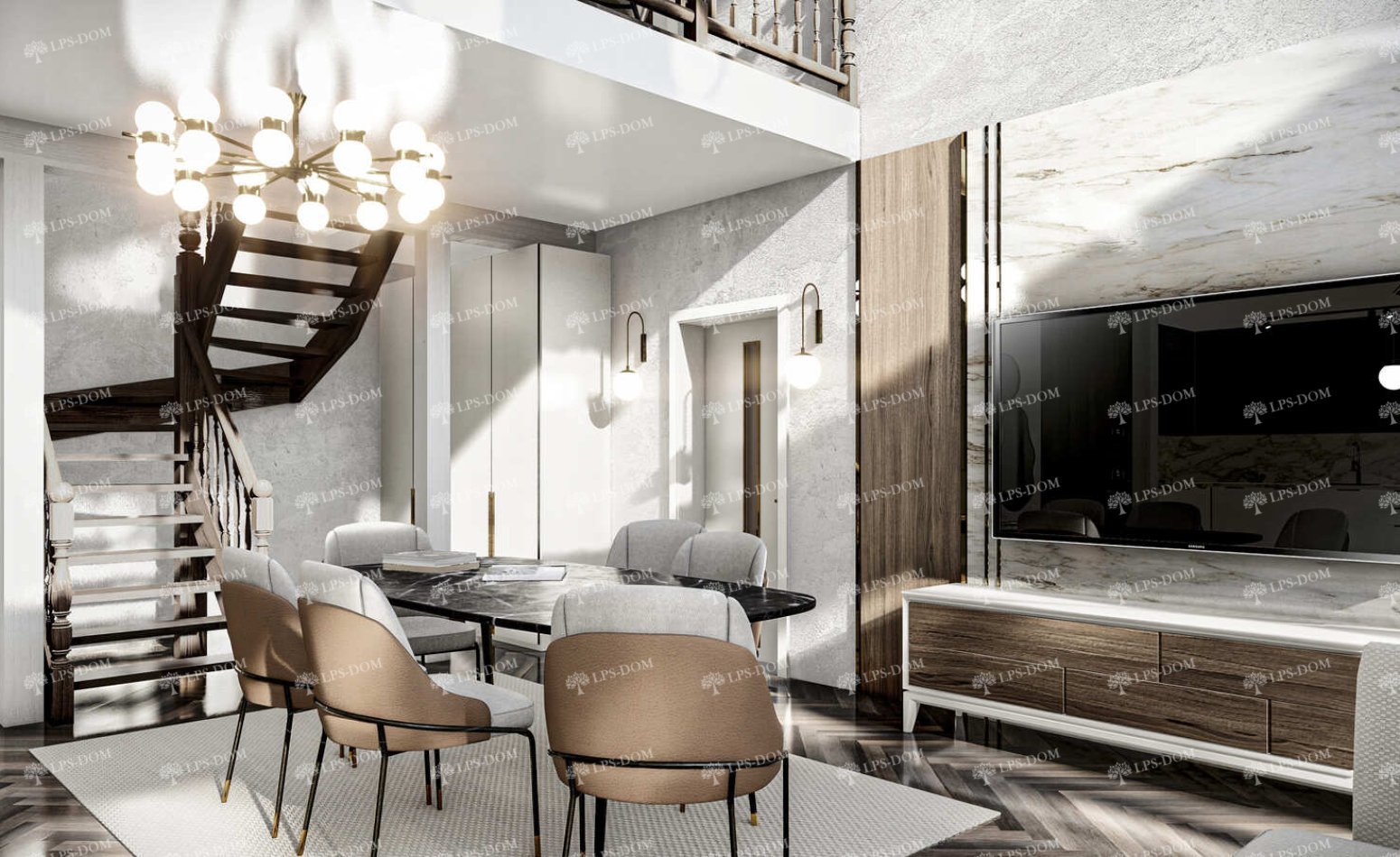 КАРКАСНЫЙ ДОМ КЕМПАР фото интерьера 10