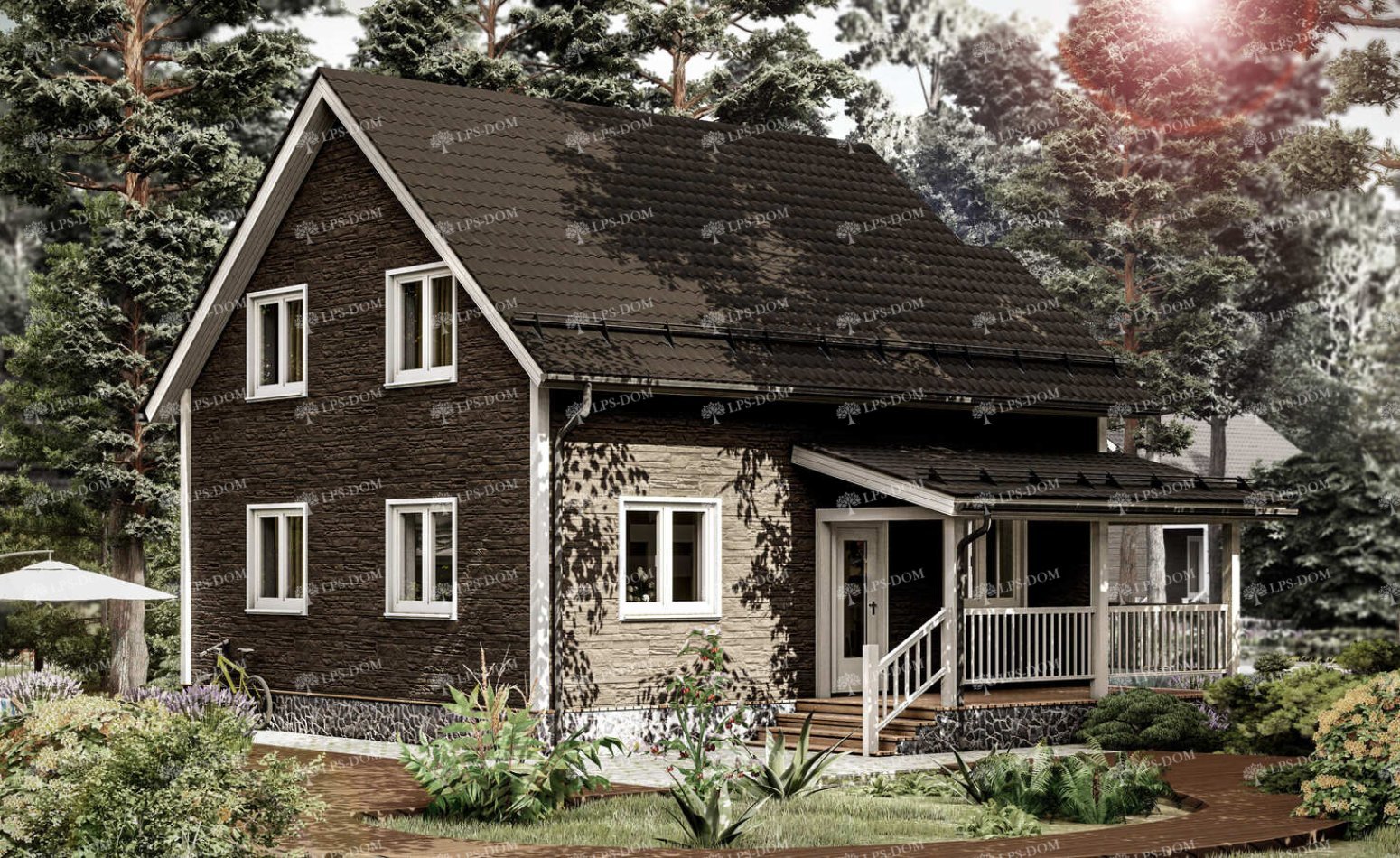 КАРКАСНЫЙ ДОМ БРЕВИК фото 2