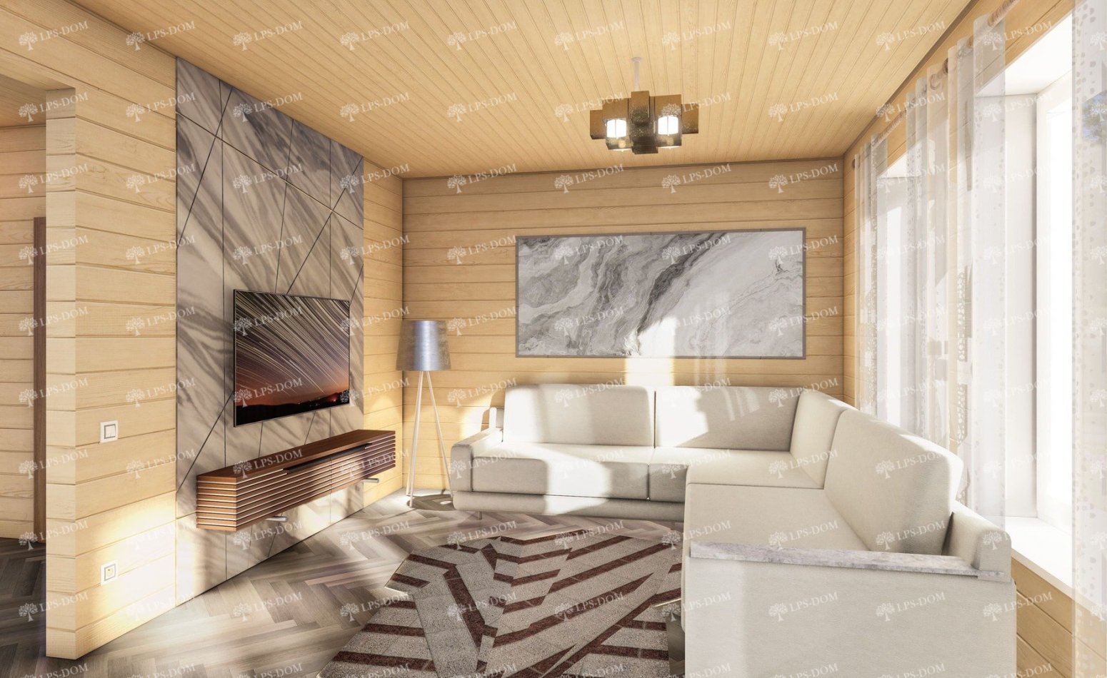 КАРКАСНЫЙ ДОМ ЧОПИН фото интерьера 6