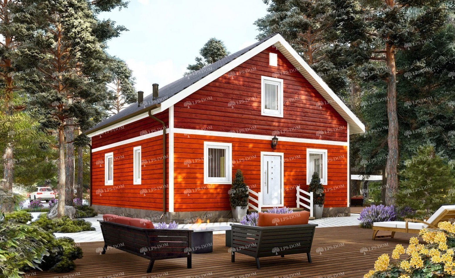 КАРКАСНЫЙ ДОМ ИТАЛЬЯНЕЦ фото 3