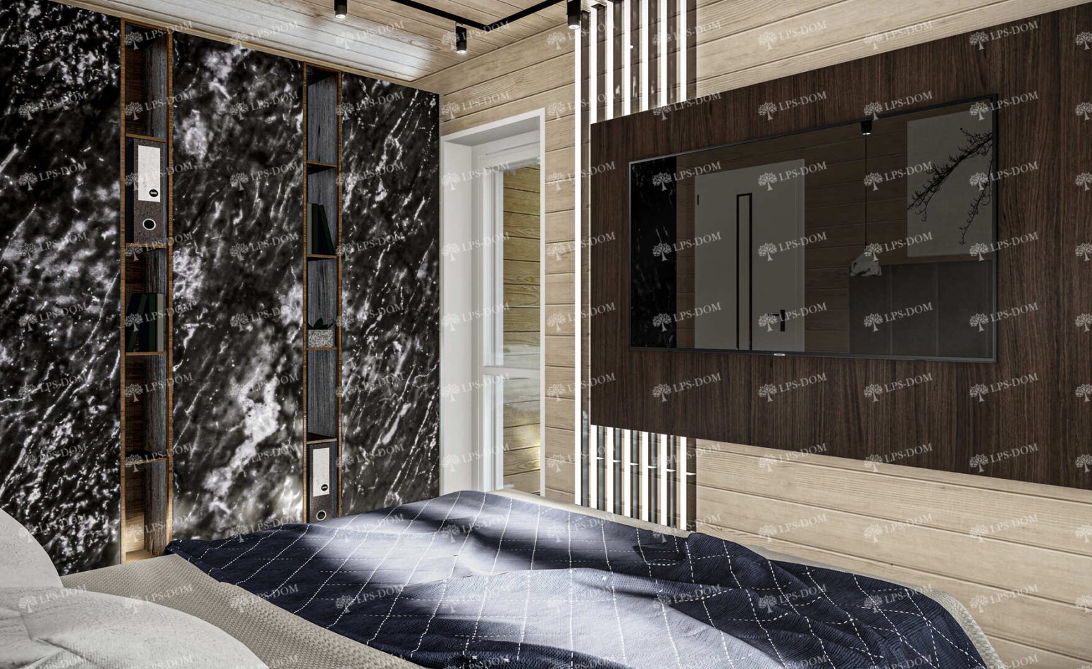 КАРКАСНЫЙ ДОМ ЖЕНЕВА фото интерьера 5