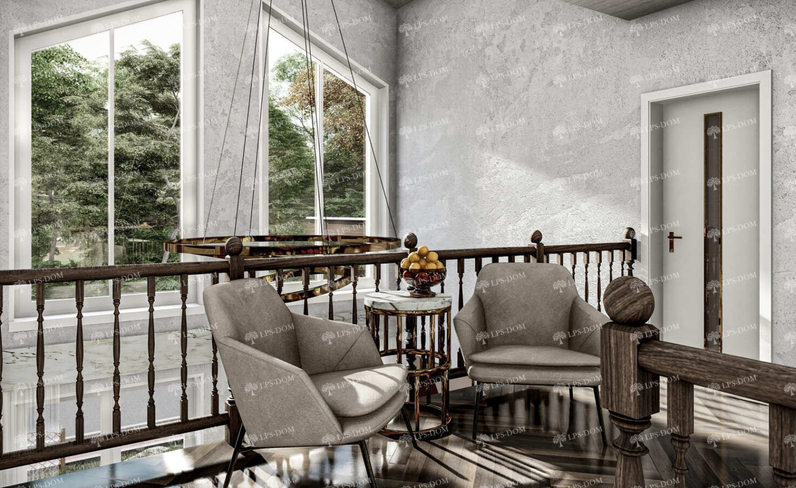 КАРКАСНЫЙ ДОМ КЕМПАР фото интерьера 15