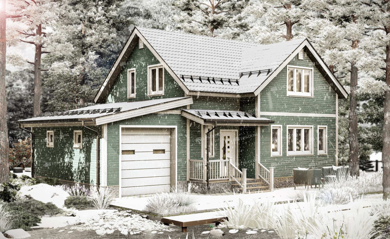 КАРКАСНЫЙ ДОМ НЕПТУН фото 5