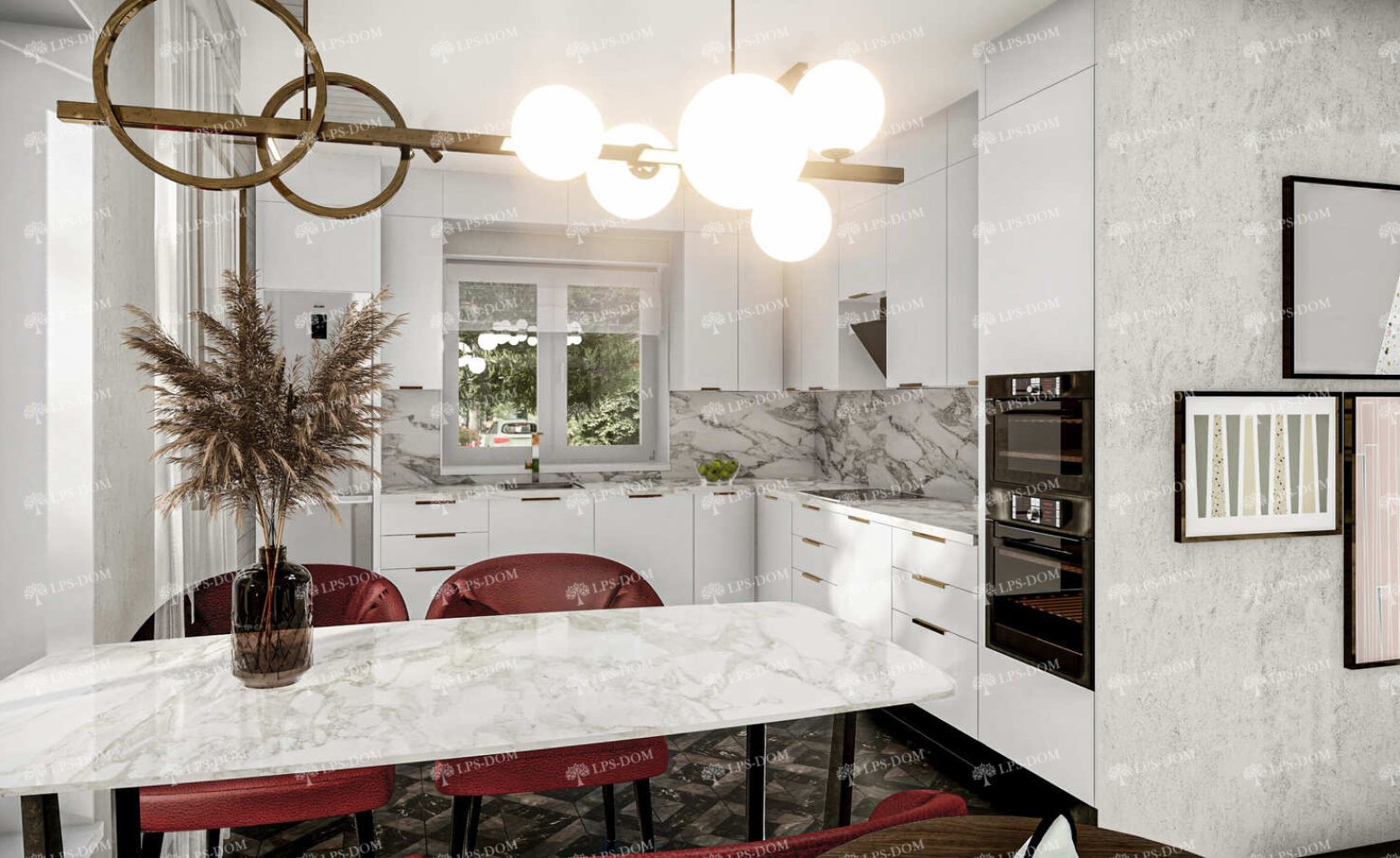 КАРКАСНЫЙ ДОМ АЖЕН фото интерьера 3