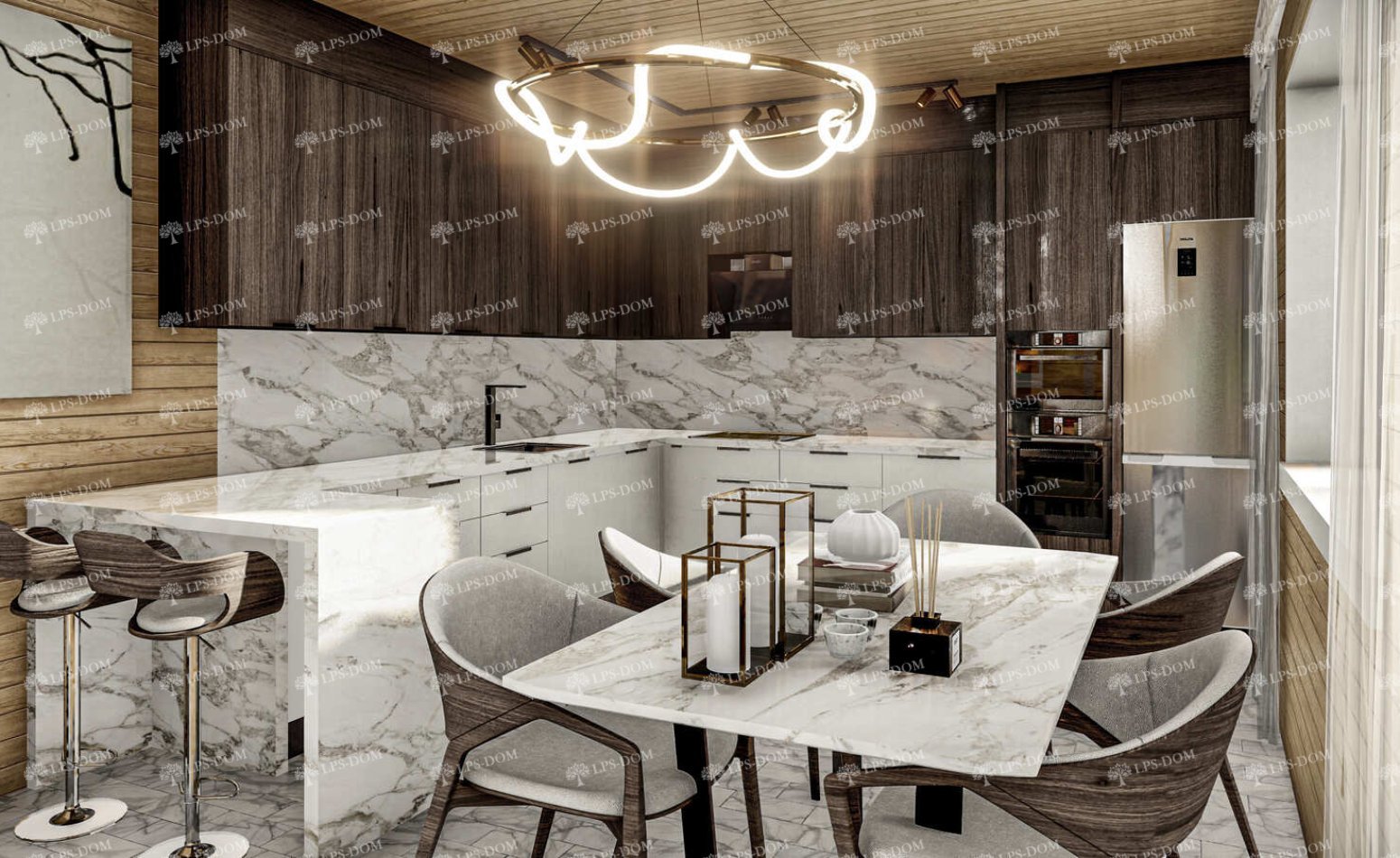 КАРКАСНЫЙ ДОМ НИККО фото интерьера 6