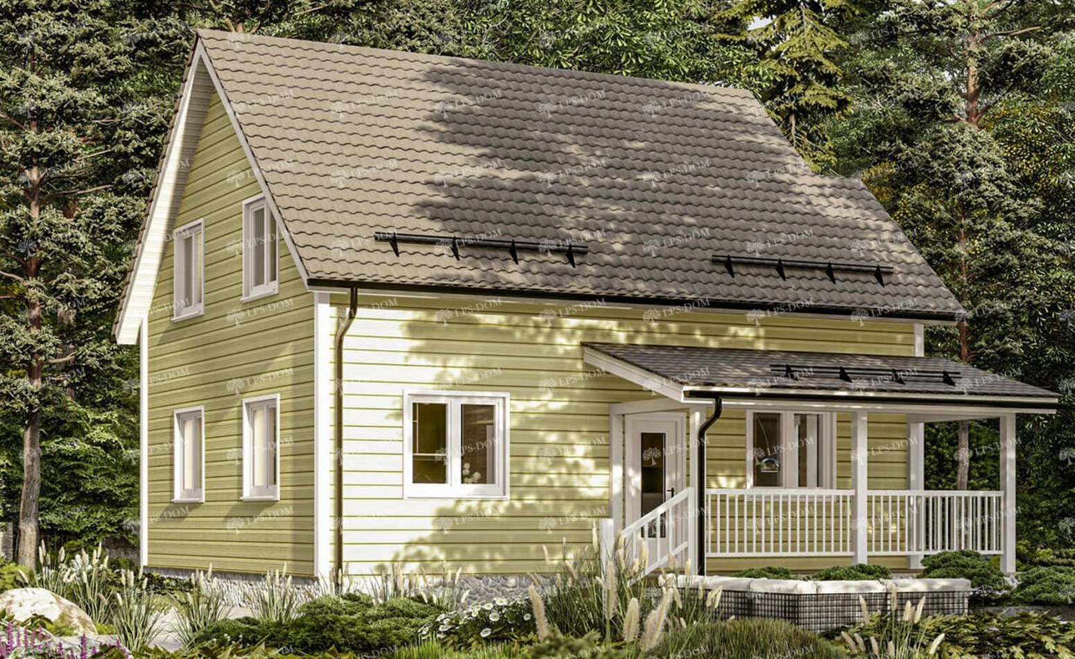 КАРКАСНЫЙ ДОМ БРЕВИК фото 13