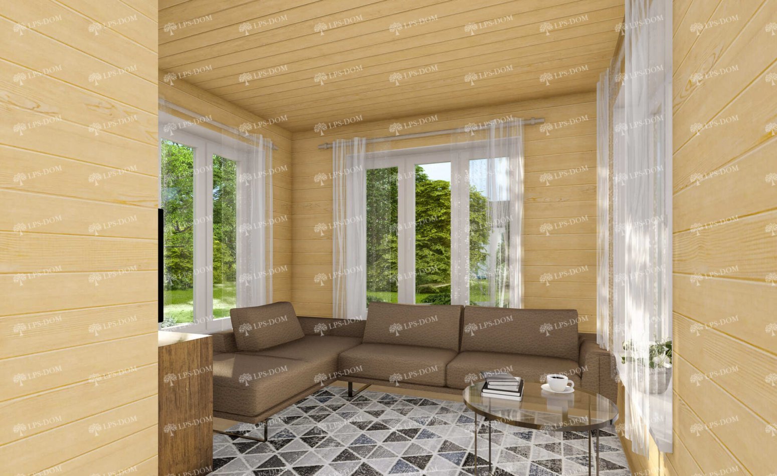 КАРКАСНЫЙ ДОМ МАРЕНГО фото интерьера 5