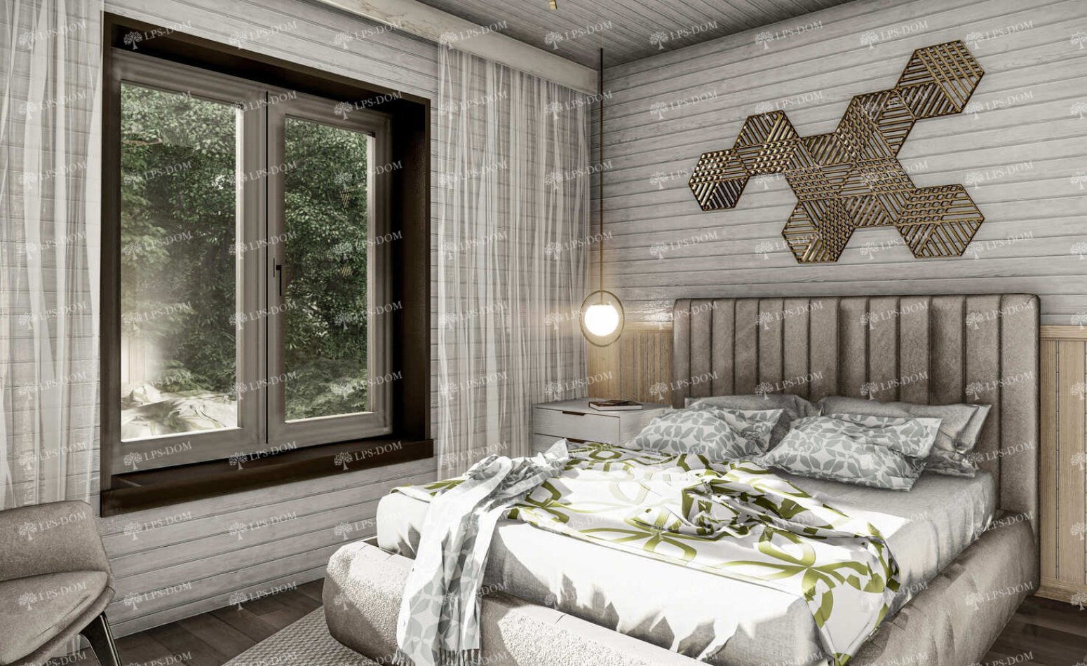 КАРКАСНЫЙ ДОМ БОРДО фото интерьера 5