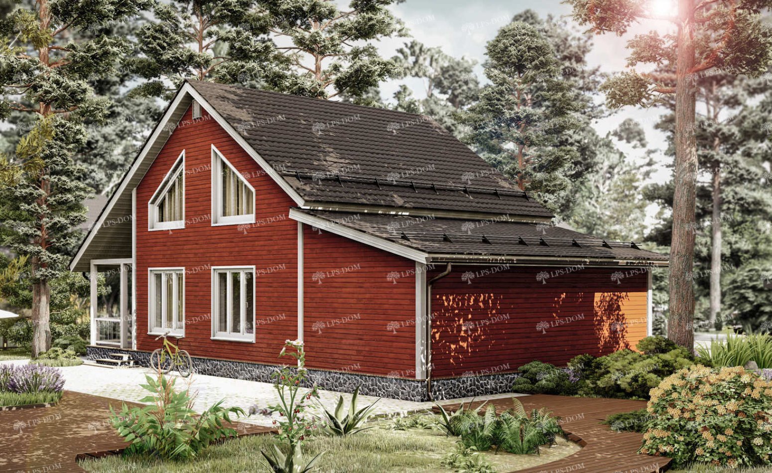 КАРКАСНЫЙ ДОМ ЛАМАНТЕН фото 7