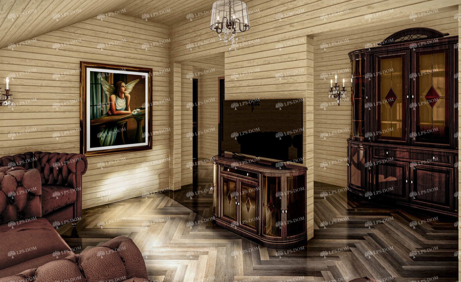 КАРКАСНЫЙ ДОМ БАЛТИМОР фото интерьера 14