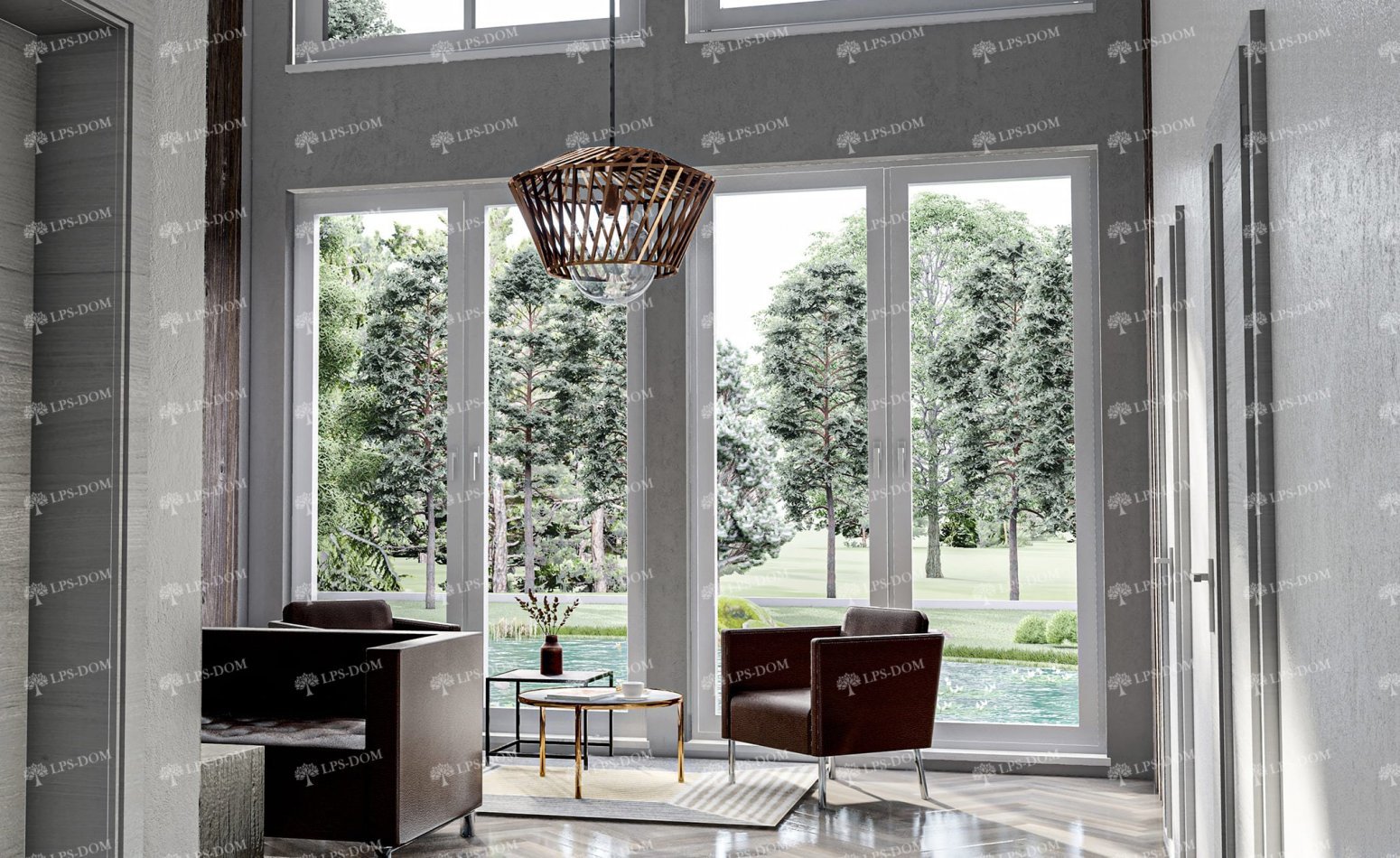 КАРКАСНЫЙ ДОМ ДИЖОН фото интерьера 3