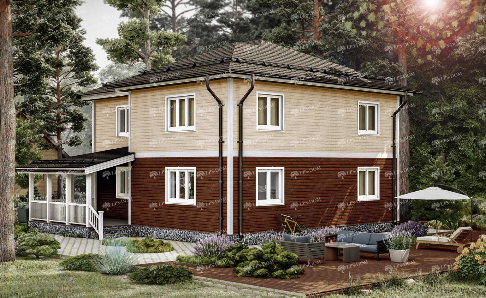 КАРКАСНЫЙ ДОМ КИРКИНЕС фото 2