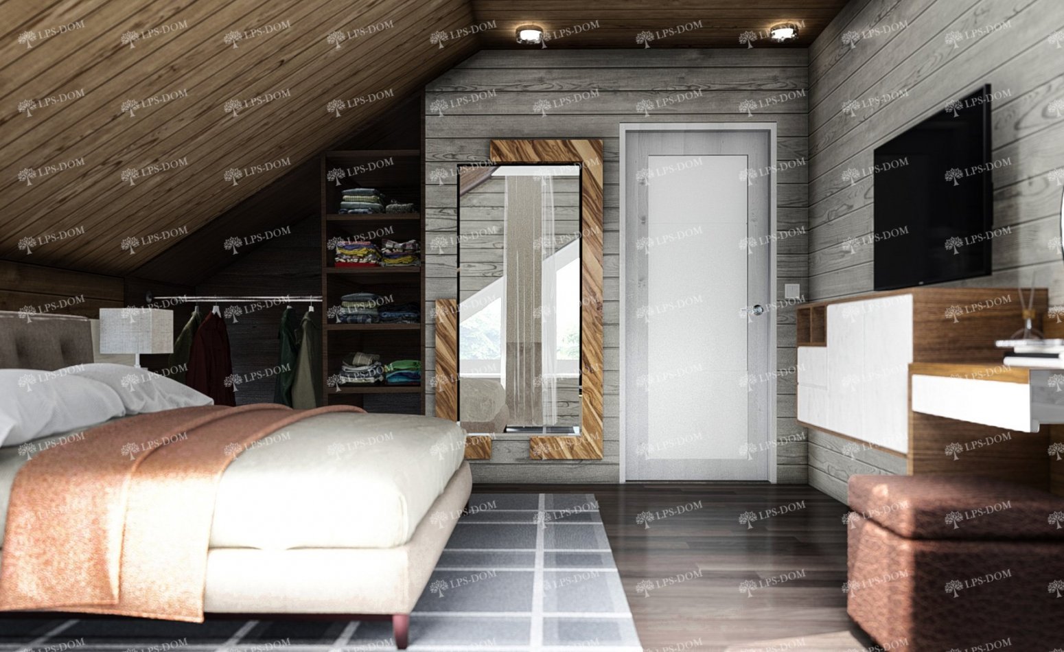 КАРКАСНЫЙ ДОМ БРЕСТ фото интерьера 6