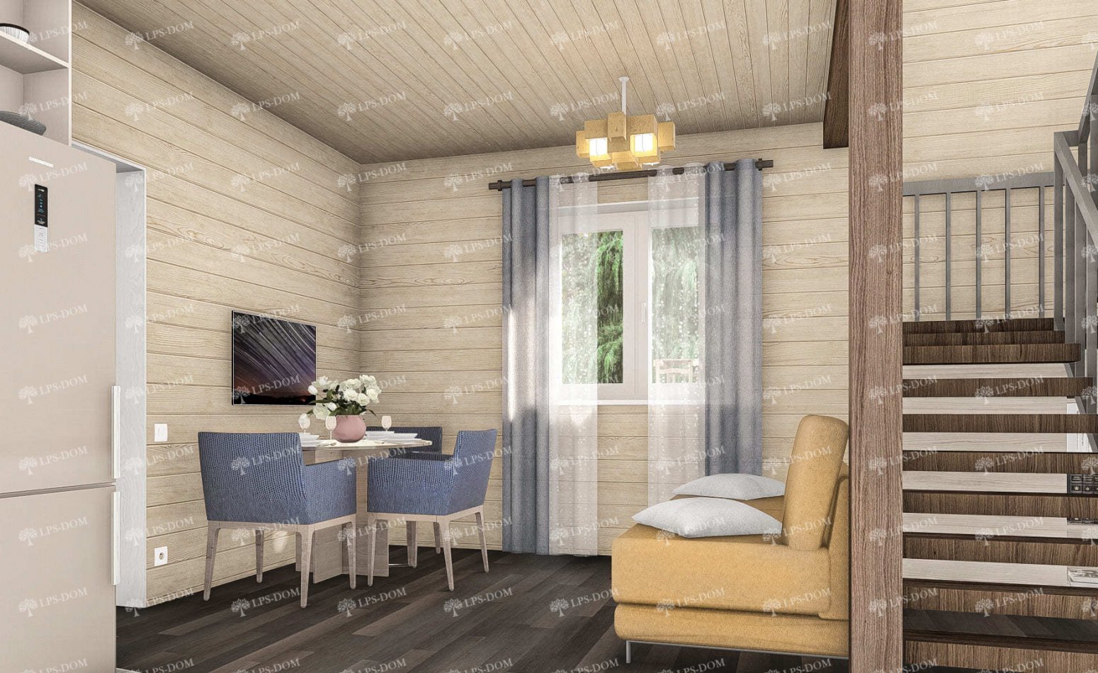 КАРКАСНЫЙ ДОМ БОЛЬЦАНО фото интерьера 6