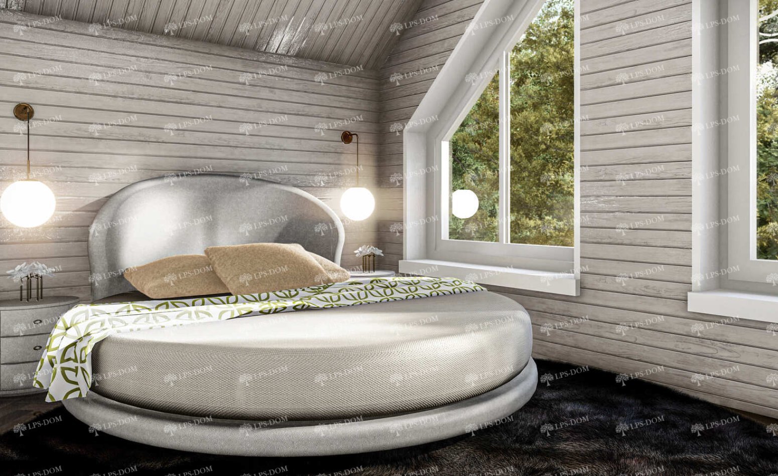 КАРКАСНЫЙ ДОМ ТРЕНТО фото интерьера 11