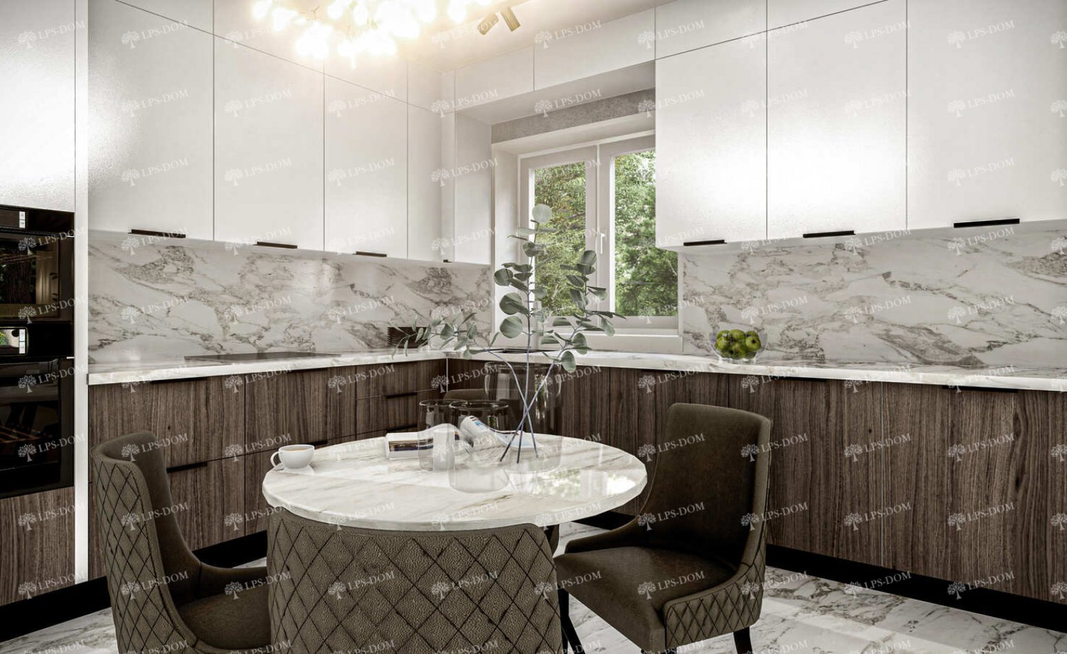 КАРКАСНЫЙ ДОМ КУБА фото интерьера 4