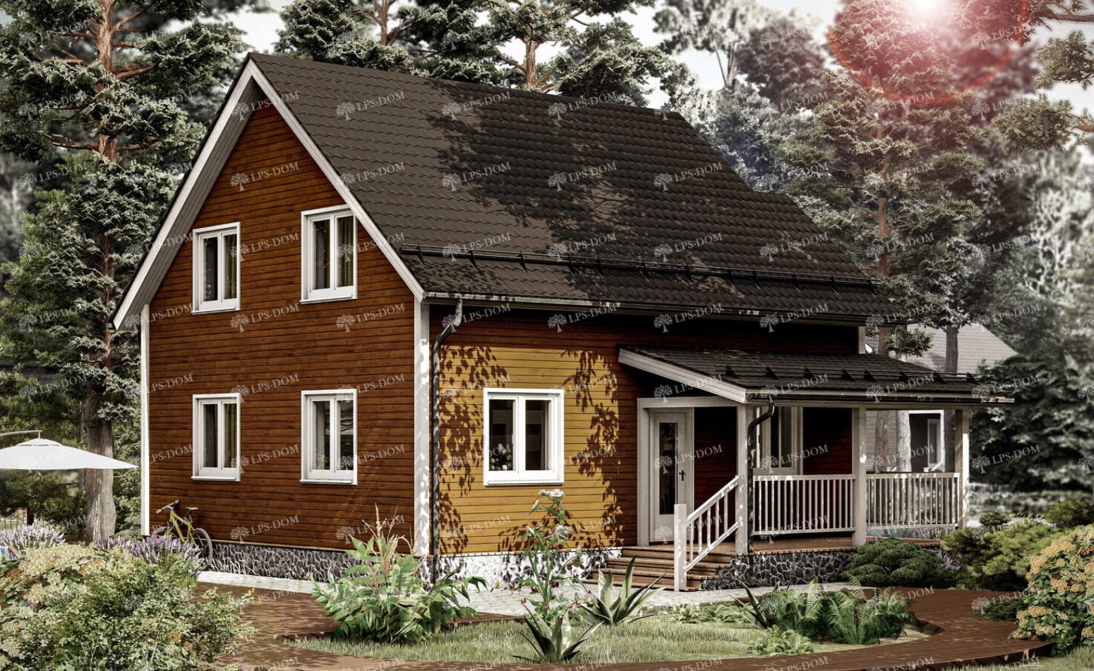 КАРКАСНЫЙ ДОМ БРЕВИК фото 8