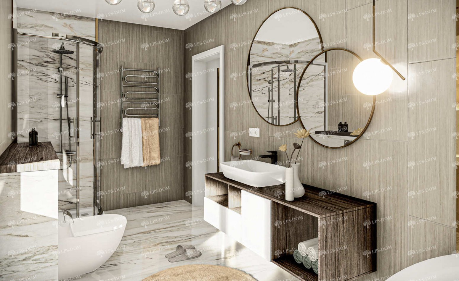 КАРКАСНЫЙ ДОМ КУБА фото интерьера 18