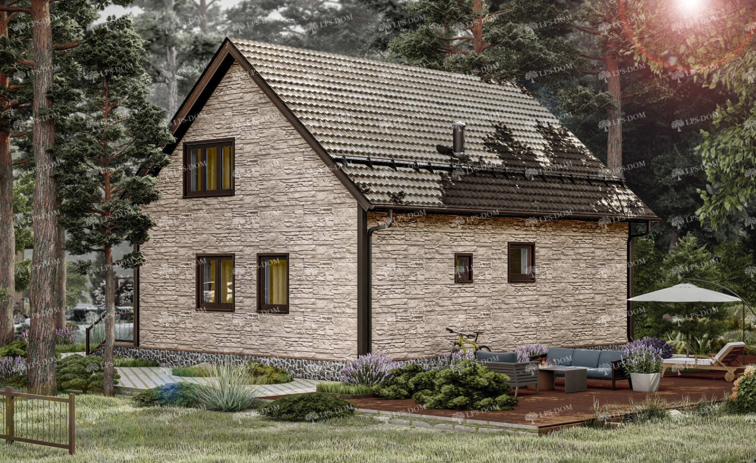 КАРКАСНЫЙ ДОМ НАРБОН фото 2