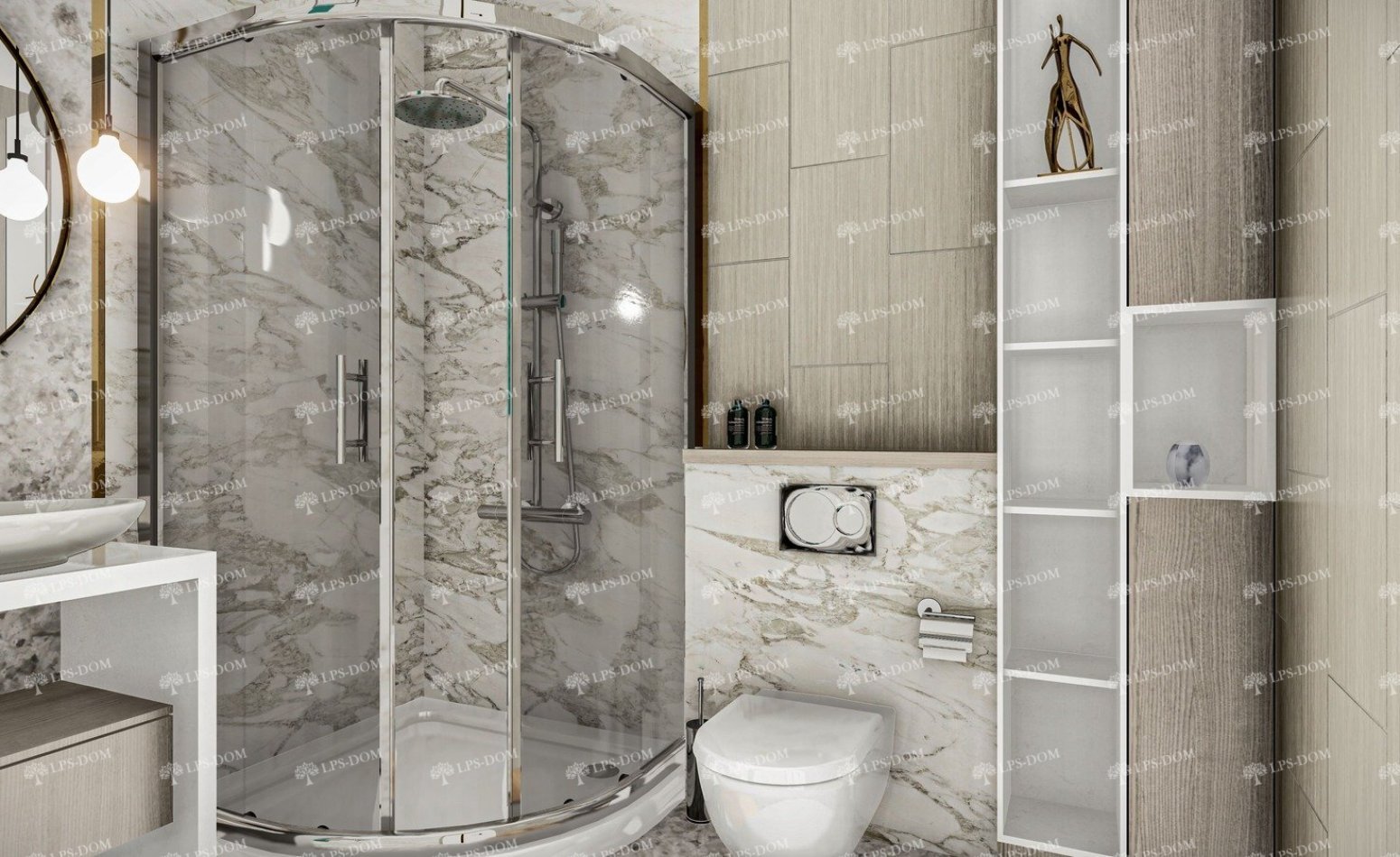 КАРКАСНЫЙ ДОМ ОРЛЕАН фото интерьера 15