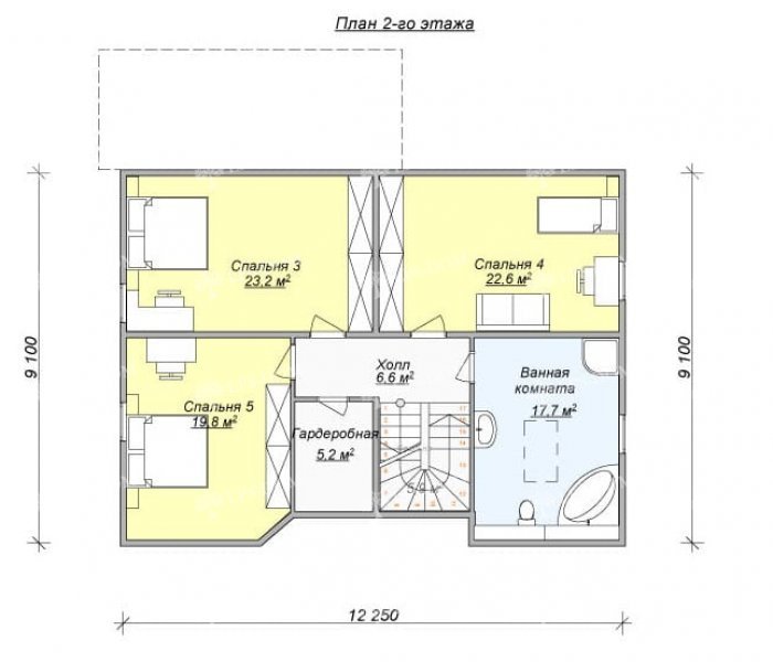КАРКАСНЫЙ ДОМ РЕМИКС планировка 2