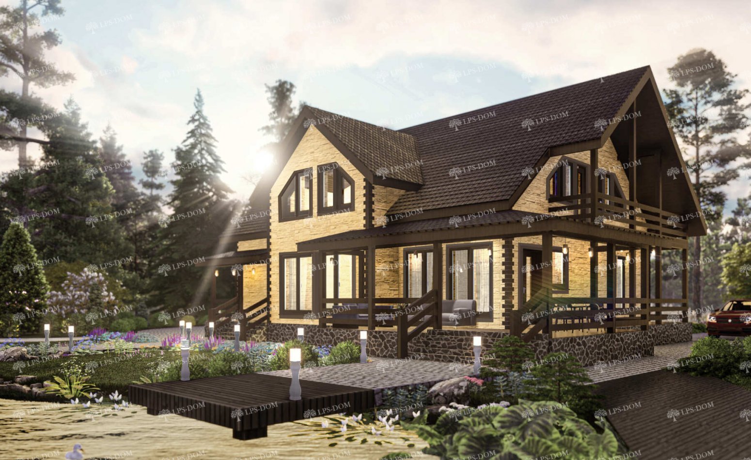 КАРКАСНЫЙ ДОМ ВЕЗУВИЙ фото 4