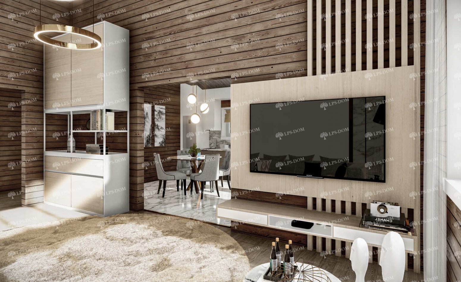 КАРКАСНЫЙ ДОМ ЛОНДОН фото интерьера 4