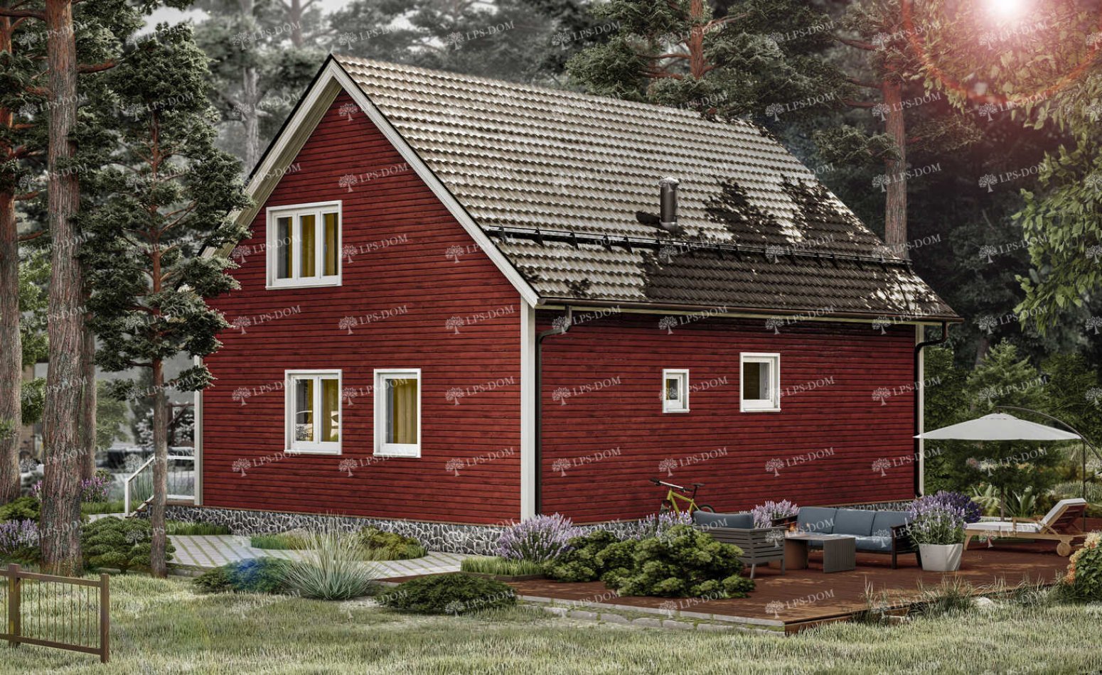 КАРКАСНЫЙ ДОМ НАРБОН фото 19