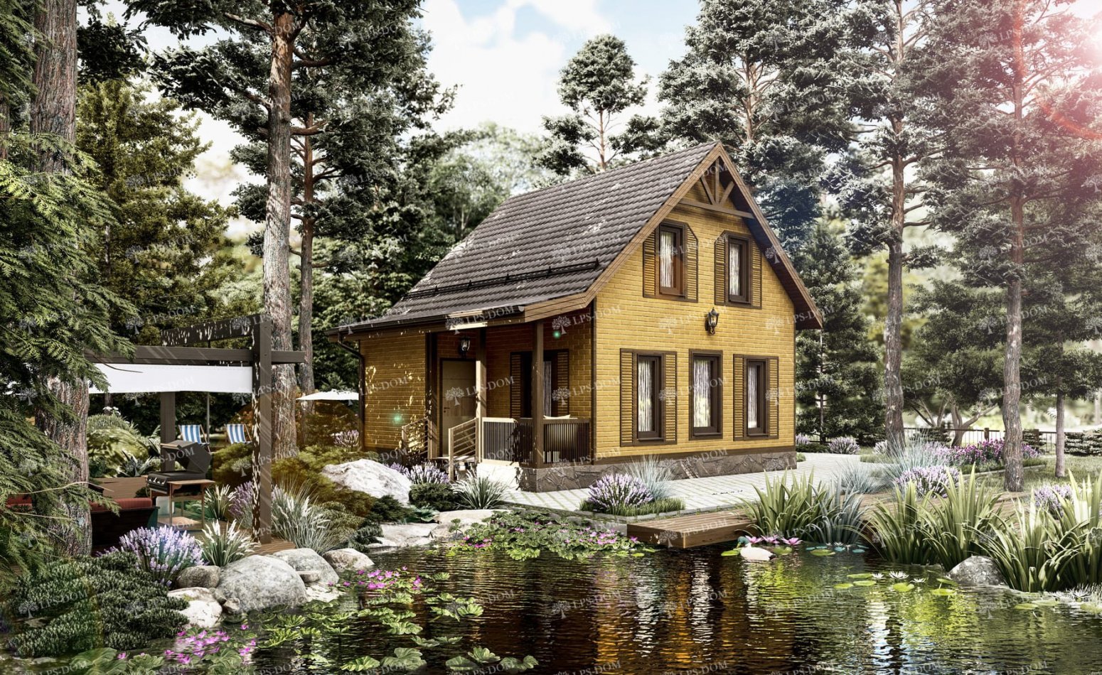 КАРКАСНЫЙ ДОМ АНЖЕ фото 6