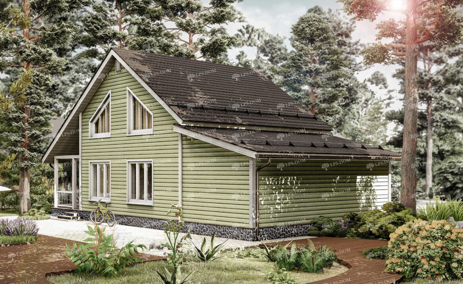 КАРКАСНЫЙ ДОМ ЛАМАНТЕН фото 4