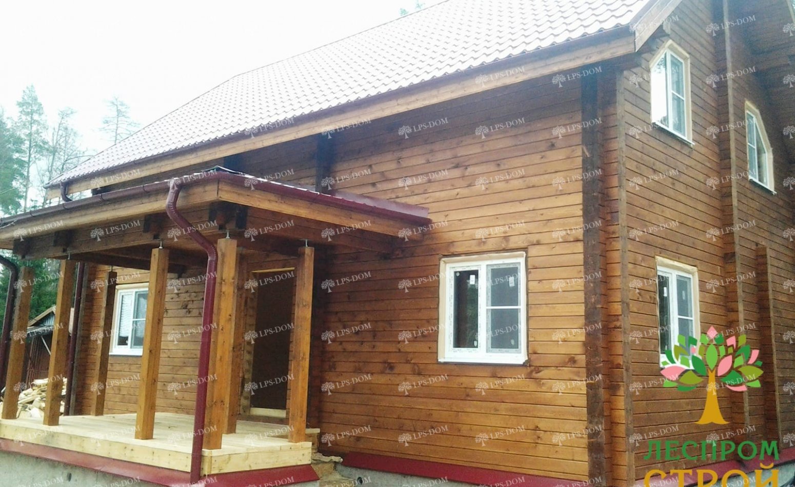 ПРОЕКТ ДОМА ИЗ ПРОФИЛИРОВАННОГО БРУСА ДИОНИС фото 8