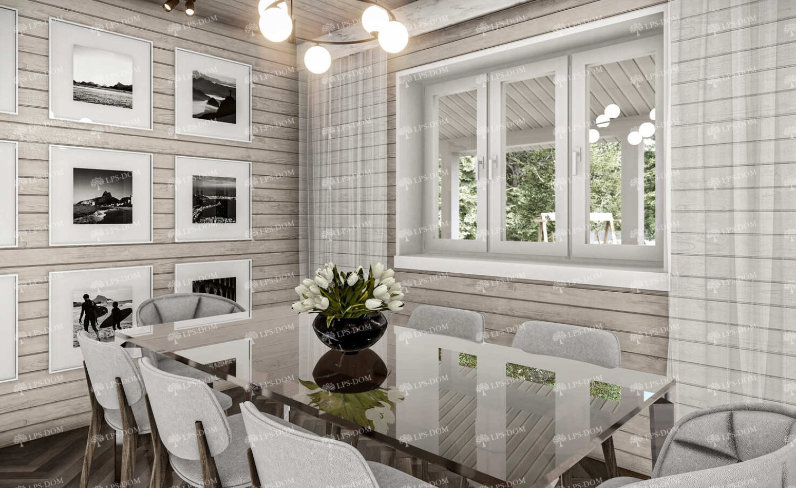 КАРКАСНЫЙ ДОМ ТИБЕТ фото интерьера 3