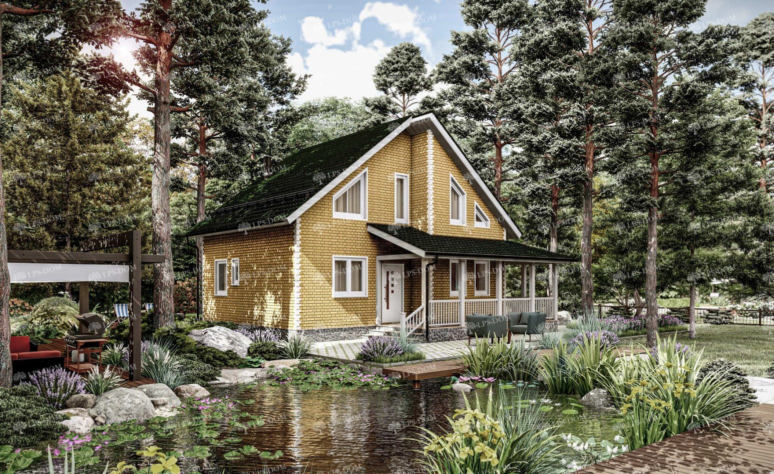 КАРКАСНЫЙ ДОМ АЛЬПИЙСКИЙ фото 5