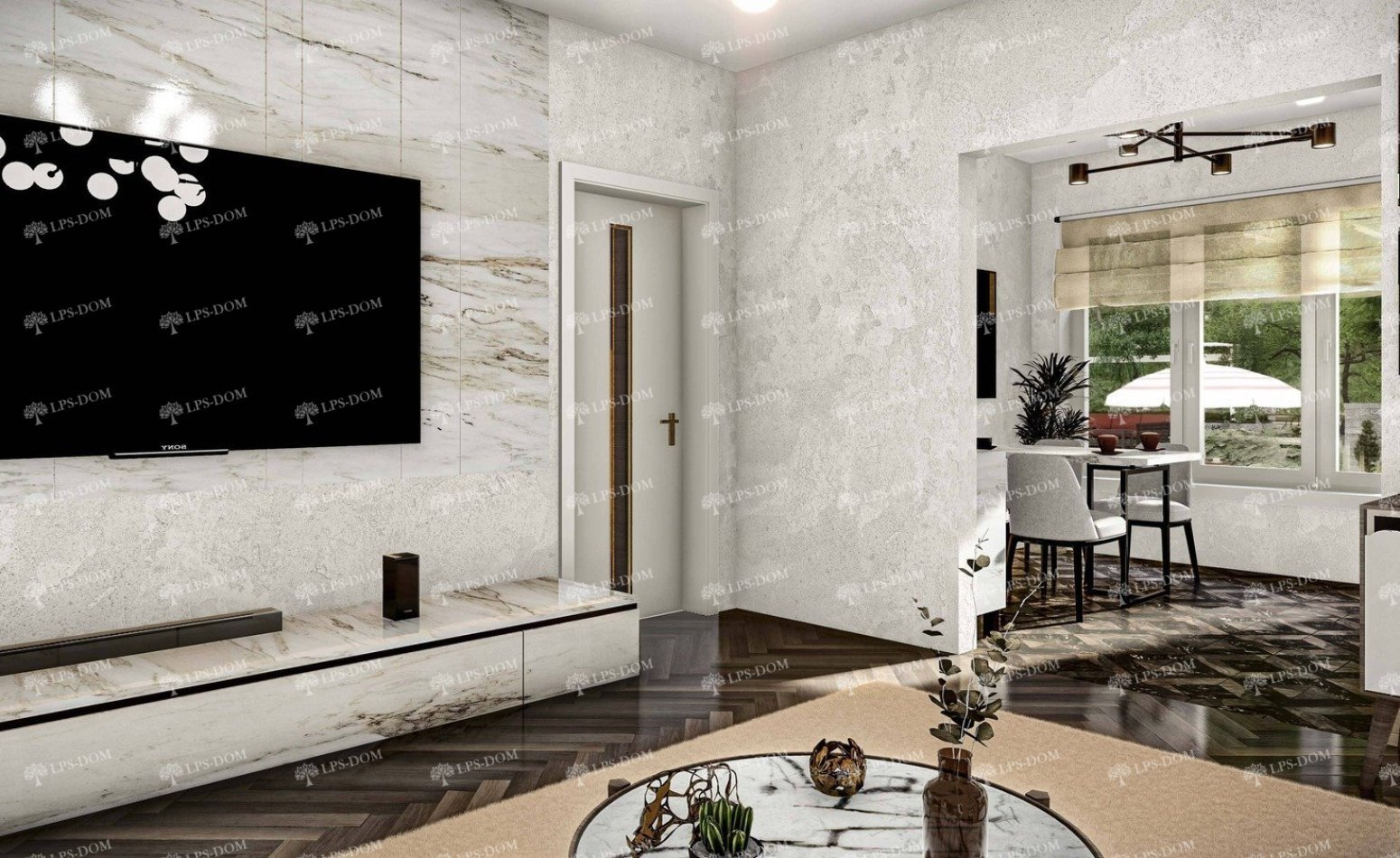 КАРКАСНЫЙ ДОМ ФИНЛЯНДИЯ фото интерьера 10