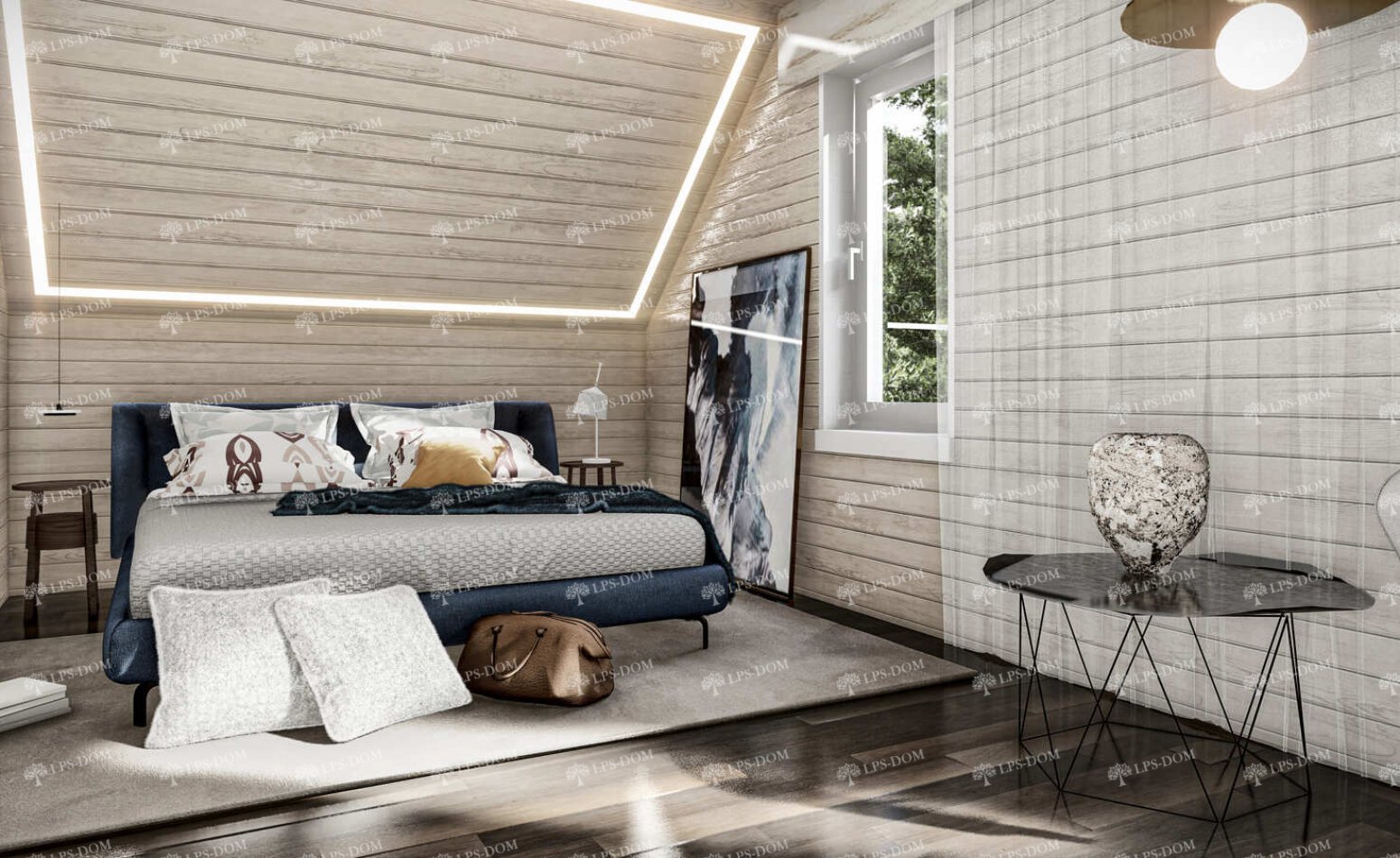 КАРКАСНЫЙ ДОМ ПРАТО фото интерьера 4